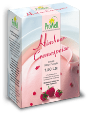 Himbeer-Cremespeise