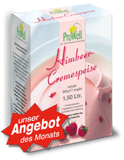 Himbeer-Cremespeise